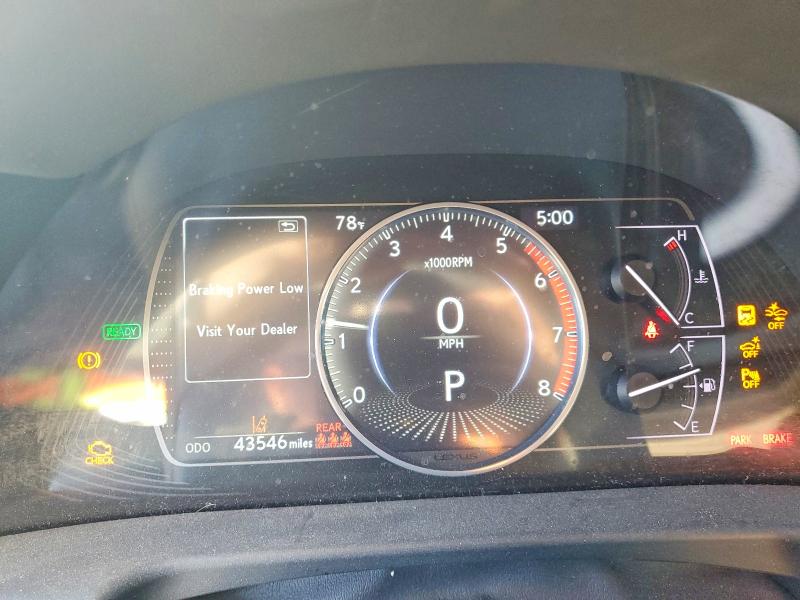 2023 Lexus ES VIN 58ADA1C1XPU030526 COPART salvage auction — REAR END, Ca - Salvage Certificate, sold $16,200 on 2026-07-29 (photo 9)