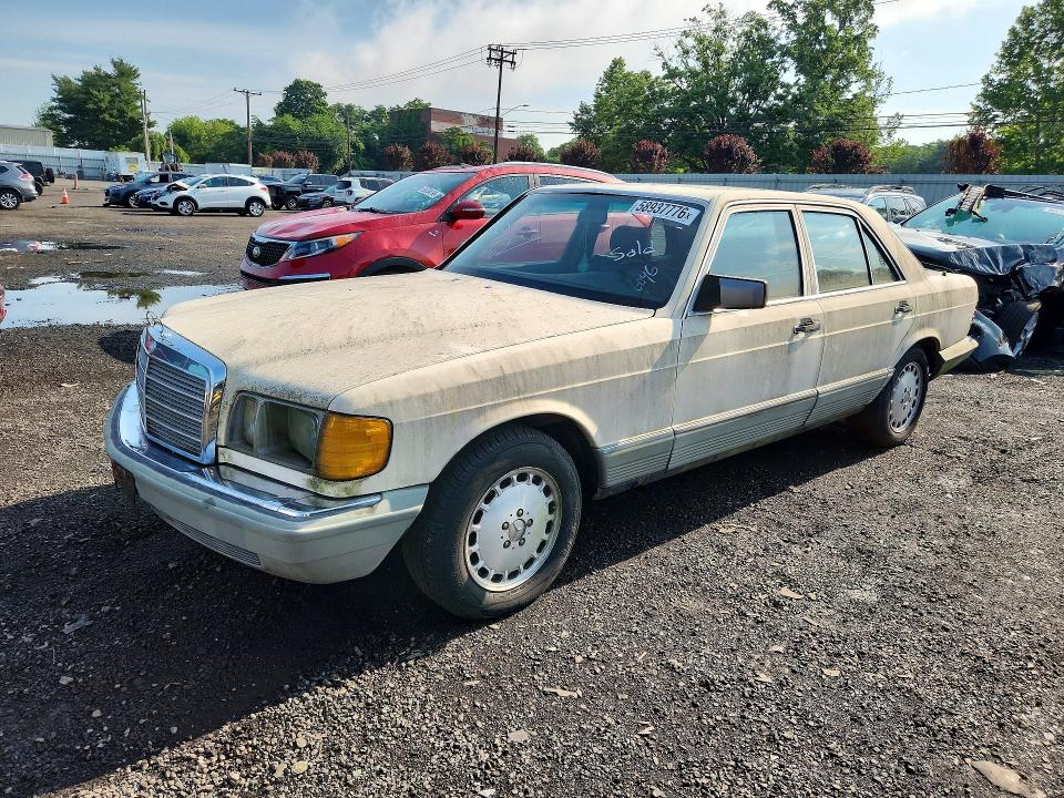 1984 Mercedes-benz S-klasse VIN WDBCB20A1EA035965 COPART salvage auction — MINOR DENT/SCRATCHES, Ct - Certificate Of Title (P), sold $2,800 on 2026-07-24 (photo 1)