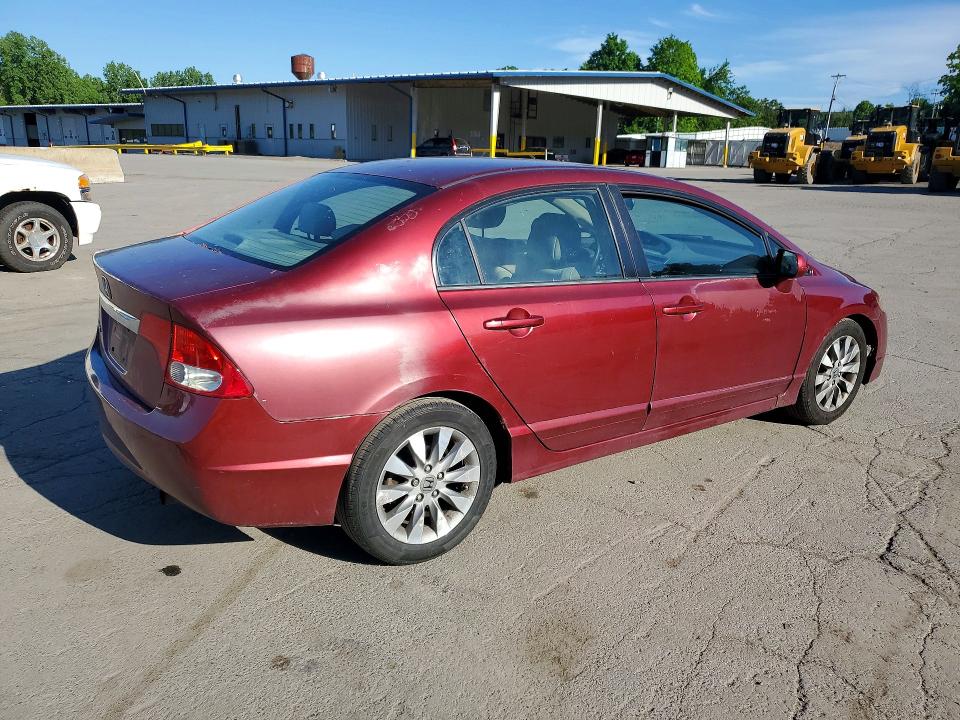 2010 Honda Civic VIN 2HGFA1F84AH555980 COPART salvage auction — NORMAL WEAR, Ny - Certificate Of Title, sold $825 on 2026-07-09 (photo 3)