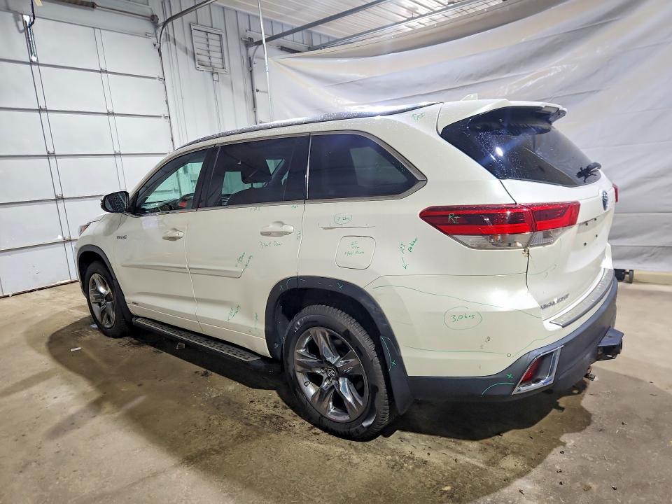 2018 Toyota Highlander VIN 5TDDGRFH0JS050555 COPART salvage auction — REAR END, Nh - Cert Of Title-Salvage, sold $2,050 on 2026-07-28 (photo 2)