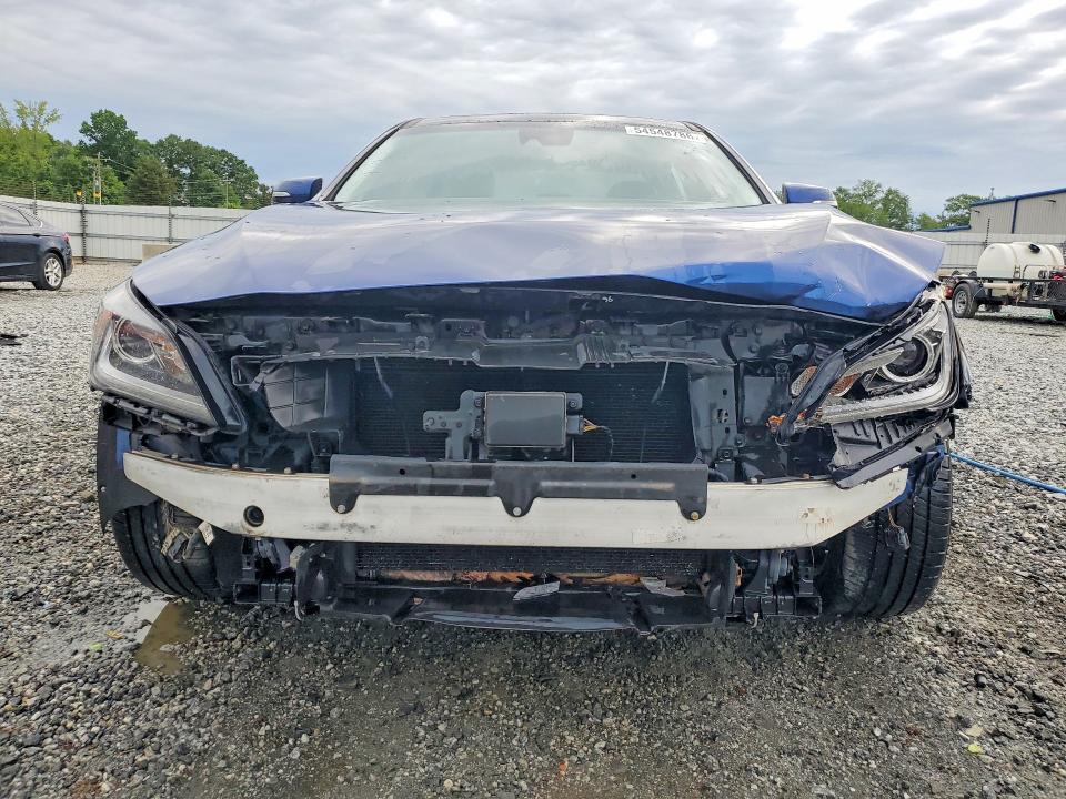 2016 Hyundai VIN KMHGN4JE1GU107090 COPART salvage auction — FRONT END, Sc - Cert Of Title-Salvage, sold $550 on 2026-07-27 (photo 5)