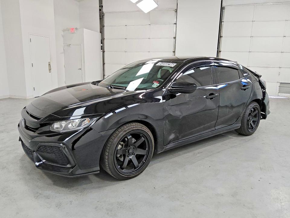 2019 Honda Civic VIN SHHFK7H31KU423071 COPART salvage auction — REAR END, IN - CERTIFICATE OF TITLE, sold $550 on 2026-07-30 (photo 1)