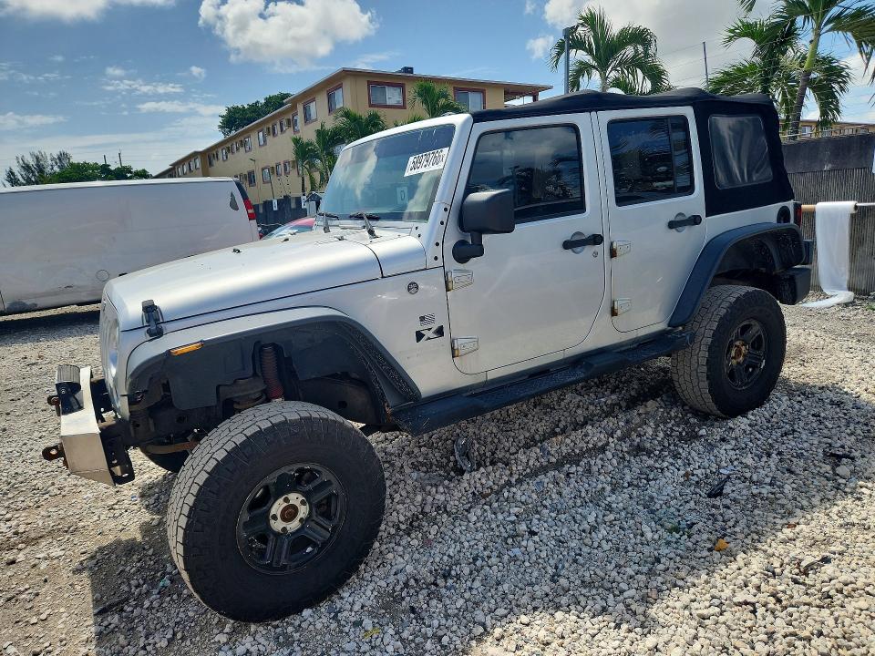 2007 Jeep Wrangler / VIN 1J4GA39197L140348 — COPART salvage auction photo