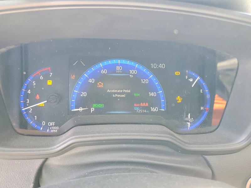 2022 Toyota Corolla VIN JTDEAMDE5N3000386 COPART salvage auction — FRONT END, Nv - Salvage Title, sold $5,000 on 2026-07-20 (photo 9)