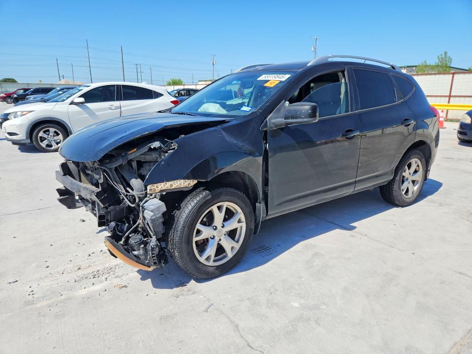 2009 Nissan Rogue sport VIN JN8AS58V19W432767 COPART salvage auction — FRONT END, TX - SALVAGE VEHICLE TITLE, sold $400 on 2026-07-24 (photo 1)