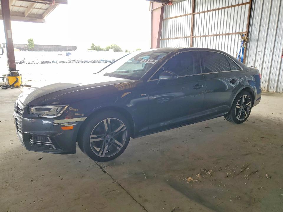 2018 Audi A4 VIN WAULMAF44JN009593 COPART salvage auction — FRONT END, Ca - Salvage Certificate, sold $5,100 on 2026-07-02 (photo 1)