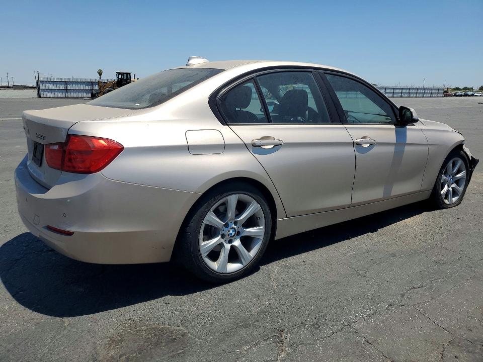 2015 BMW 3er VIN WBA3B3C50FF548681 COPART salvage auction — FRONT END, Ca - Salvage Certificate, sold $1,650 on 2026-07-16 (photo 3)