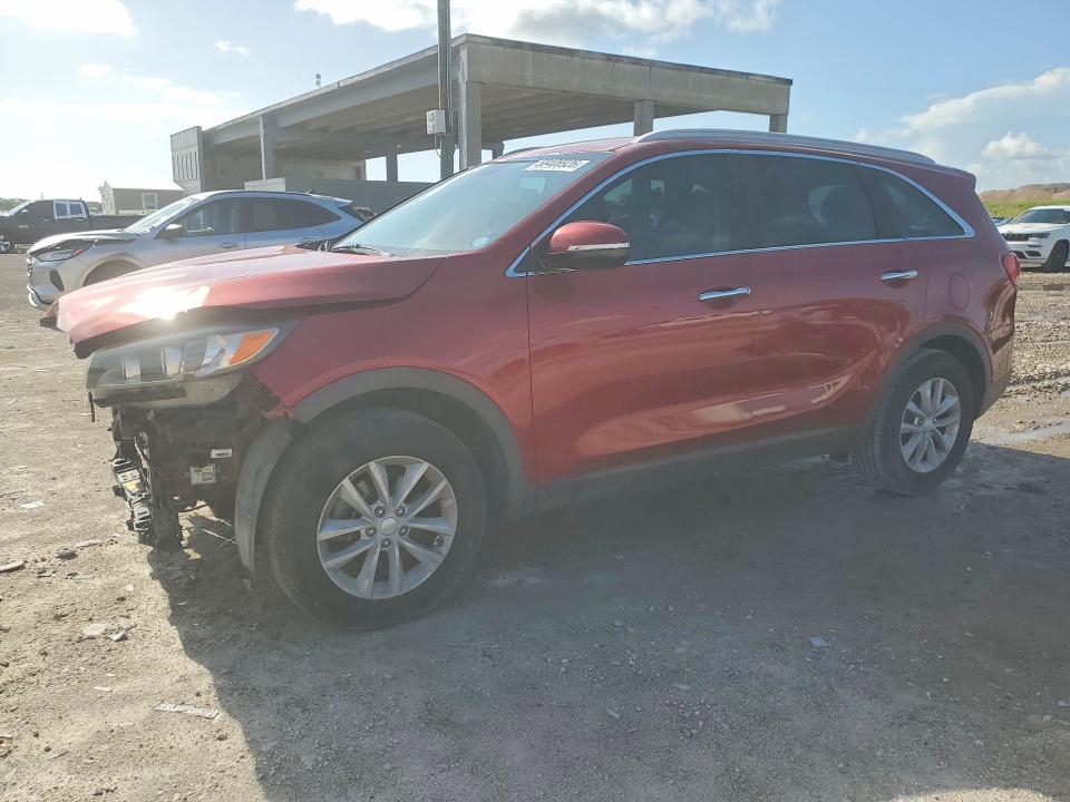 2017 Kia Sorento VIN 5XYPG4A35HG248714 COPART salvage auction — FRONT END, Fl - Cert Of Title Slvg Rebuildable, sold $1,200 on 2026-07-14 (photo 1)