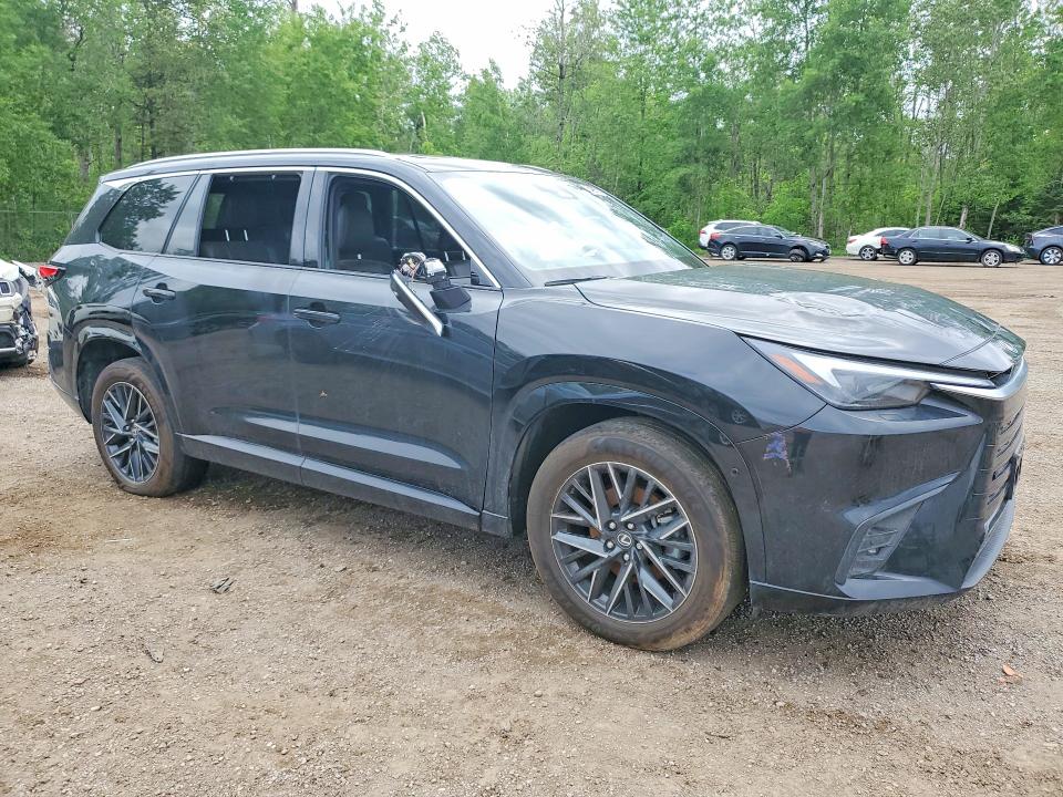 2024 Lexus Tx VIN 5TDAAAB66RS007442 COPART salvage auction — VANDALISM, Az - Cert Of Title - Salvage, sold $25,750 on 2026-07-13 (photo 4)