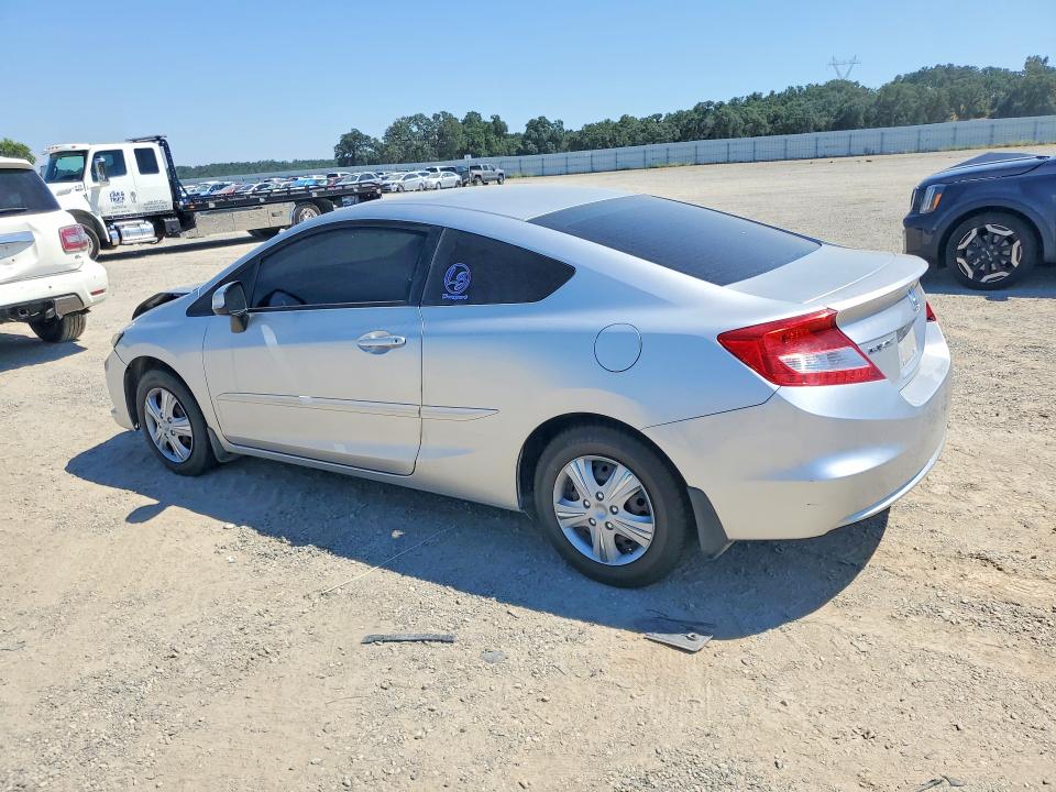 2013 Honda Civic VIN 2HGFG3B59DH515341 COPART salvage auction — FRONT END, Ca - Salvage Certificate, sold $1,150 on 2026-07-02 (photo 2)