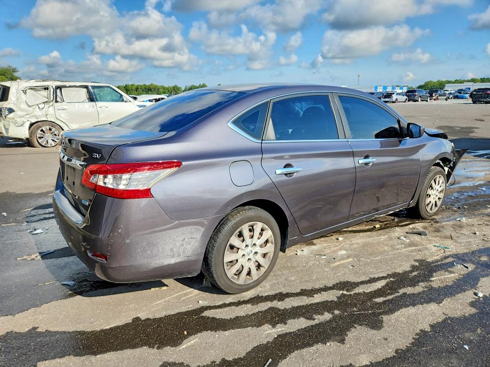 2014 Nissan Sentra VIN 3N1AB7AP0EL656263 COPART salvage auction — FRONT END, FL - CERT OF TITLE SLVG REBUILDABLE, sold $625 on 2026-07-20 (photo 3)