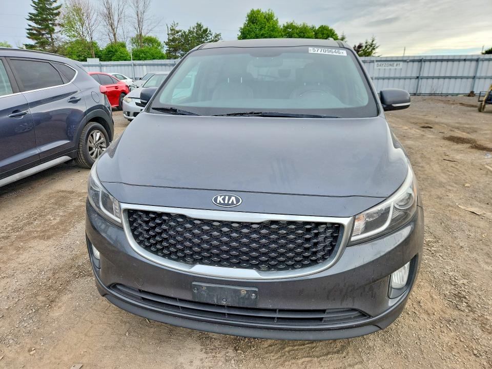 2016 Kia SEDONA VIN KNDMC5C19G6230296 COPART salvage auction — REAR END, On - Permit No Brand - Unfit, sold $1,400 on 2026-07-07 (photo 5)
