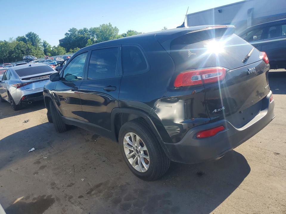 2014 Jeep VIN 1C4PJMAB7EW272990 COPART salvage auction — MINOR DENT/SCRATCHES, Ct - Certificate Of Title, sold $1,150 on 2026-07-31 (photo 2)