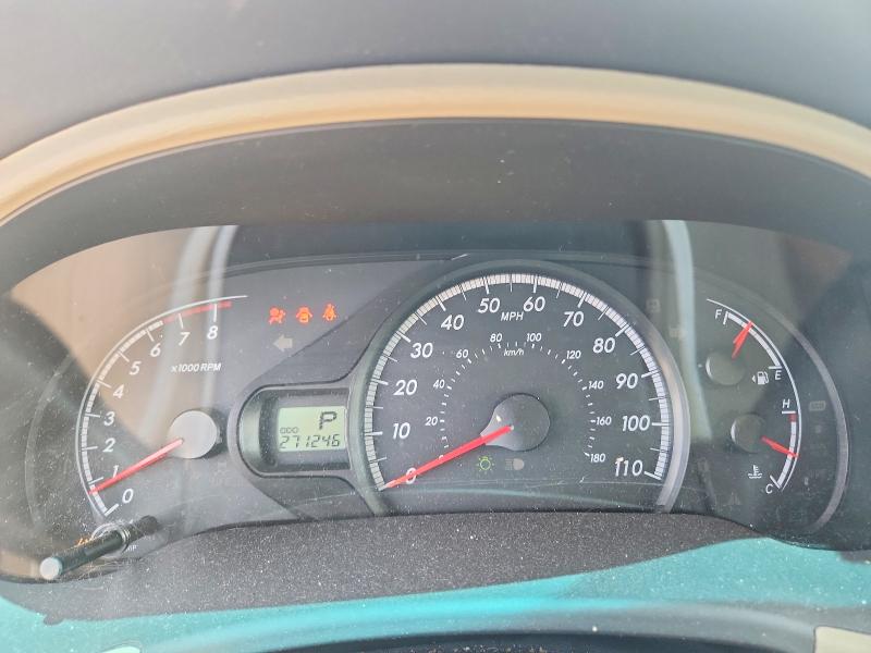2011 Toyota Sienna VIN 5TDZK3DC7BS020785 COPART salvage auction — REAR END, Oh - Cert Of Title-Salvage, sold $950 on 2026-07-31 (photo 9)