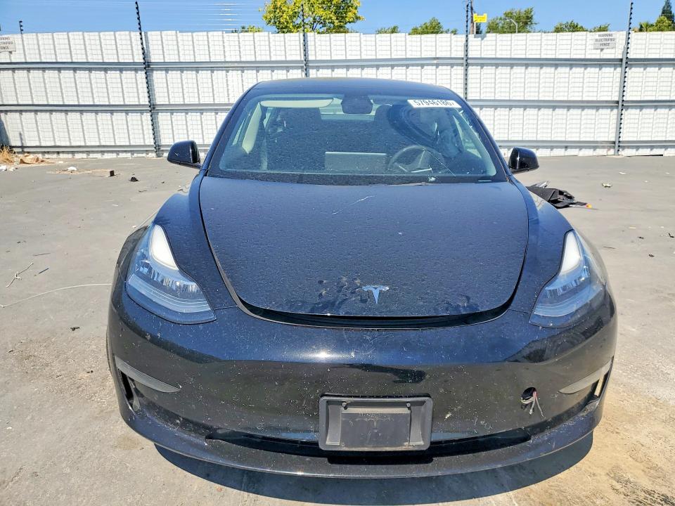 2022 Tesla Model 3 VIN 5YJ3E1EB7NF239679 COPART salvage auction — SIDE, Ca - Salvage Certificate, sold $6,400 on 2026-07-23 (photo 5)