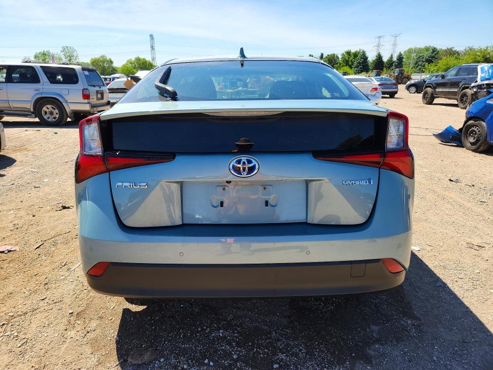 2021 Toyota VIN JTDKAMFU4M3143612 COPART salvage auction — FRONT END, Il - Salvage Certificate, sold $825 on 2026-07-28 (photo 6)