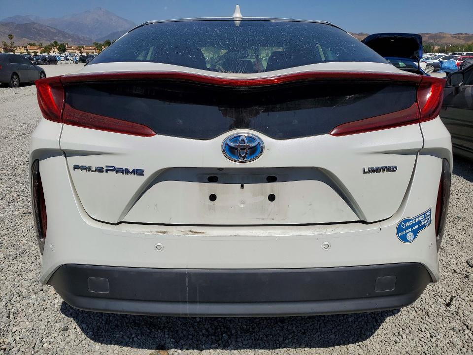 2021 Toyota Prius VIN JTDKAMFPXM3172655 COPART salvage auction — FRONT END, Ca - Salvage Certificate, sold $8,200 on 2026-07-22 (photo 6)