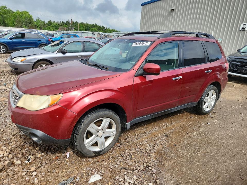 2010 Subaru Forester VIN JF2SH6DC6AH722442 COPART salvage auction — HAIL, Wi - Junked Vehicle Bill Of Sale, sold $725 on 2026-07-20 (photo 1)