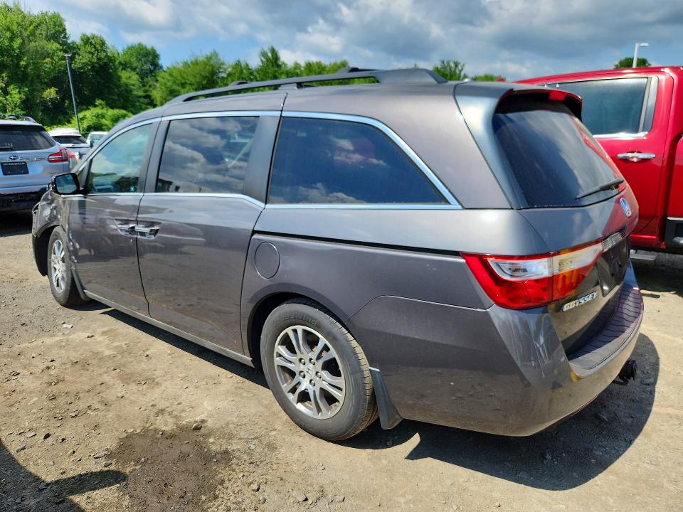 2012 Honda Odyssey VIN 5FNRL5H63CB079805 COPART salvage auction — FRONT END, Ct - Cert Of Title-Salvage, sold $675 on 2026-07-02 (photo 2)