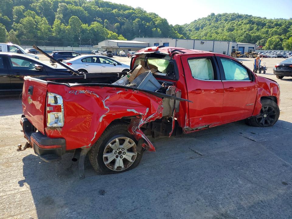 2016 Chevrolet Colorado VIN 1GCGTCE32G1113575 COPART salvage auction — ROLLOVER, PA - CERTIFICATE OF SALVAGE, sold $1,100 on 2026-07-02 (photo 3)