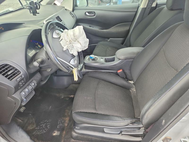 2015 Nissan Leaf VIN 1N4AZ0CP4FC334824 COPART salvage auction — FRONT END, Co - Public - Salvage Title, sold $275 on 2026-07-28 (photo 7)