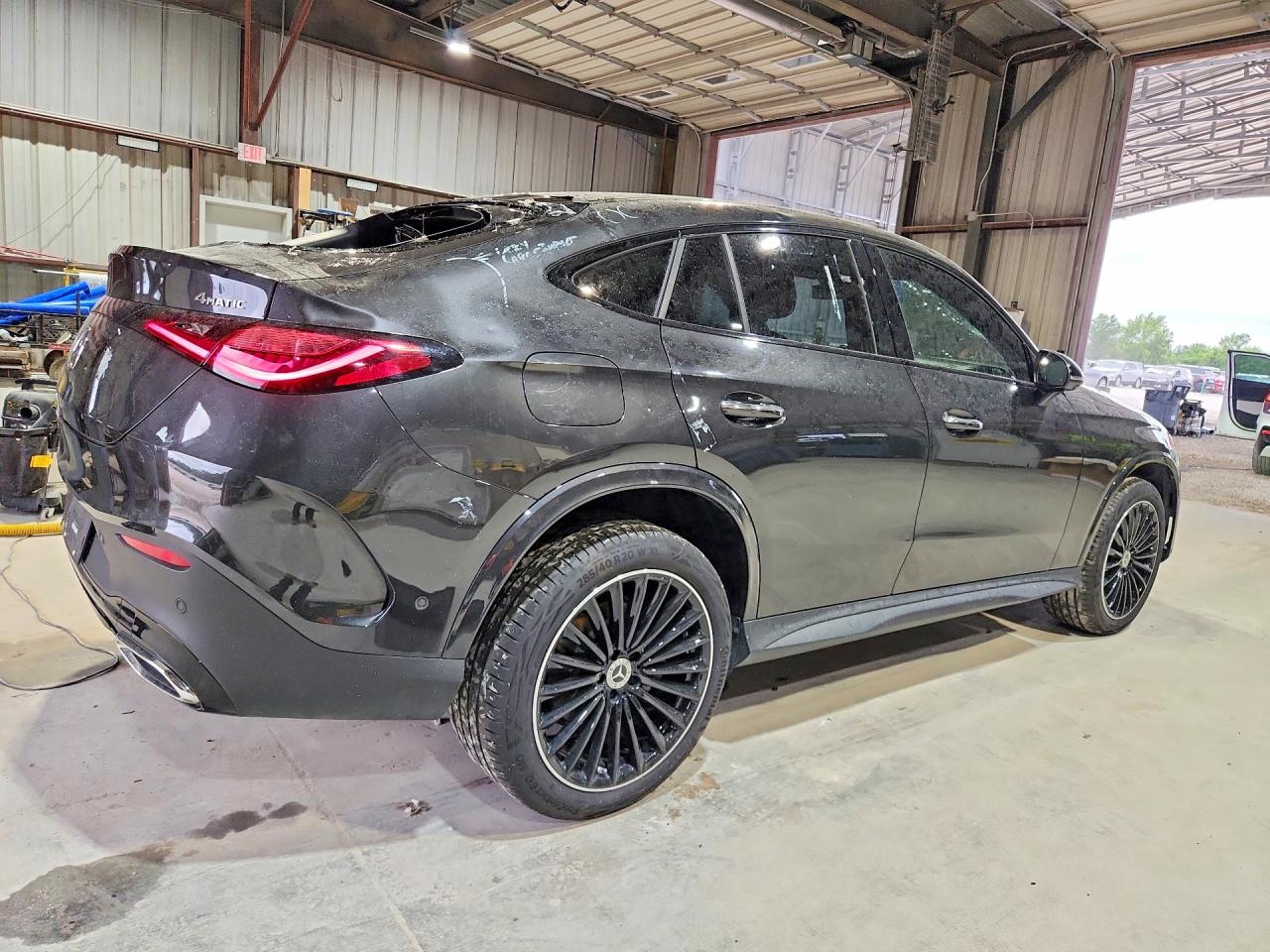 2025 Mercedes-Benz GLC-Class VIN W1NKJ4HB1SF387590 COPART salvage auction — Hail, MO - SALVAGE CERTIFICATE OF TITLE, sold $36,500 on 2026-07-06 (photo 3)