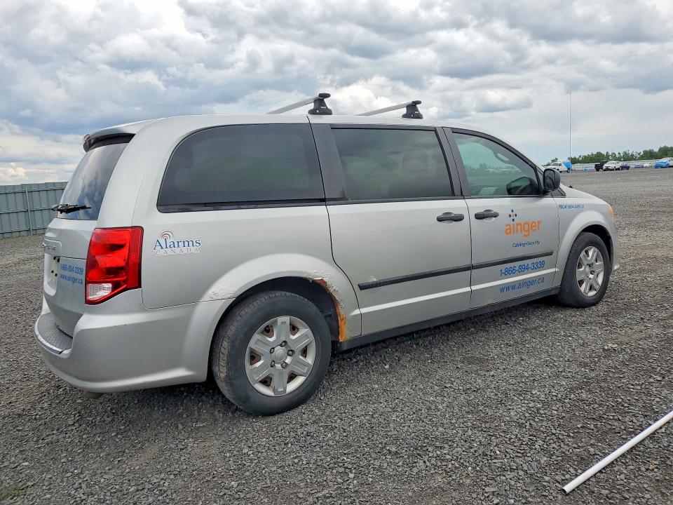 2012 Dodge VIN 2C4RDGBG5CR285531 COPART salvage auction — SIDE, On - Permit No Brand - Unfit, sold $425 on 2026-07-02 (photo 3)