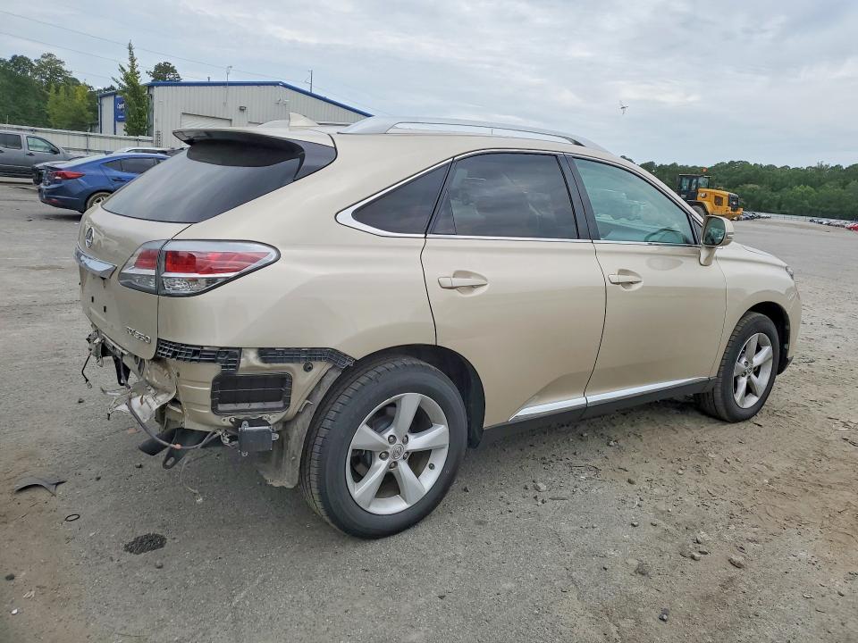 2015 Lexus Rx VIN 2T2ZK1BAXFC165304 COPART salvage auction — REAR END, GA - CERT OF TITLE-SALVAGE, sold $12,800 on 2026-07-30 (photo 3)