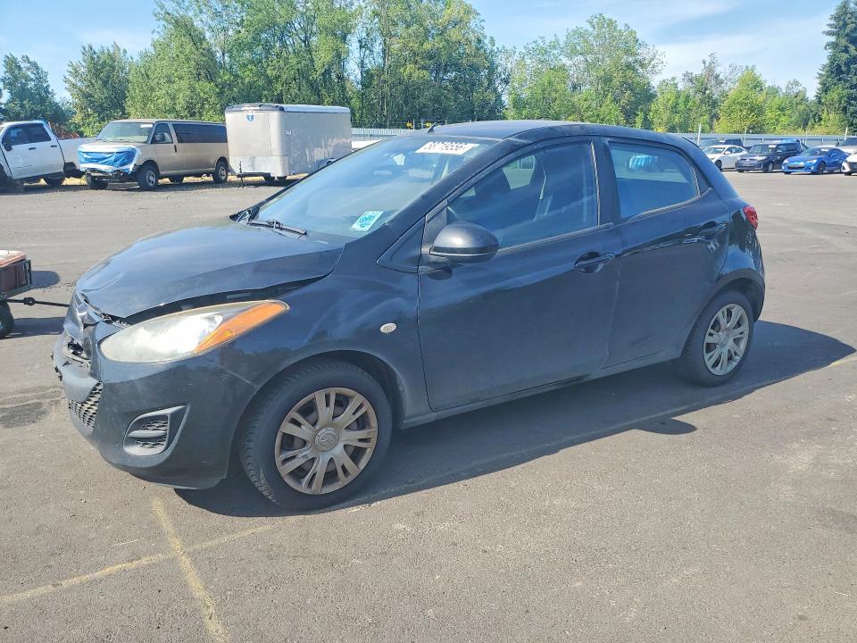 2013 Mazda VIN JM1DE1KZ7D0155848 COPART salvage auction — FRONT END, Or - Salvage Title Certificate, sold $750 on 2026-07-29 (photo 1)