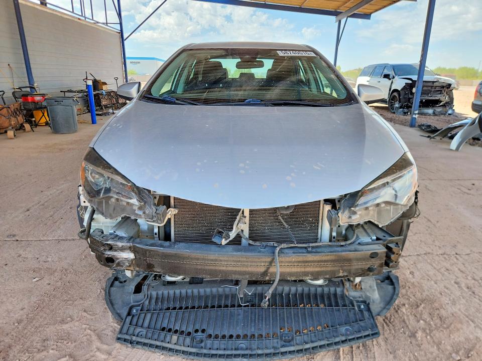2019 Toyota Corolla VIN 2T1BURHE3KC229993 COPART salvage auction — FRONT END, Az - Cert Of Title - Salvage, sold $6,000 on 2026-07-09 (photo 5)