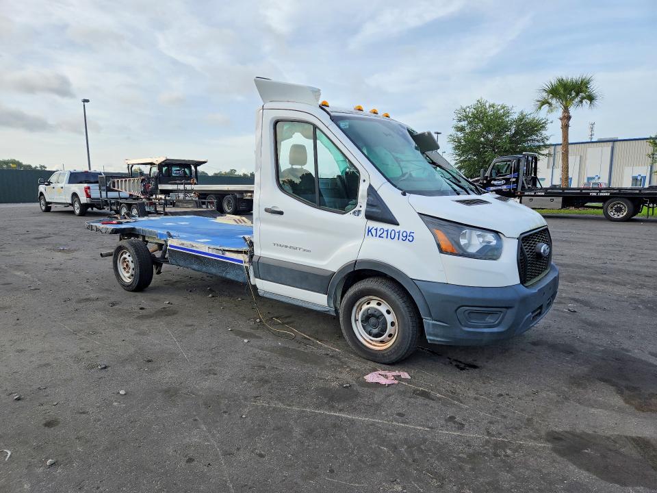 2021 Ford Transit VIN 1FDBW5Z86MKA84361 COPART salvage auction — REAR END, Fl - Certificate Of Title, sold $7,500 on 2026-07-29 (photo 4)