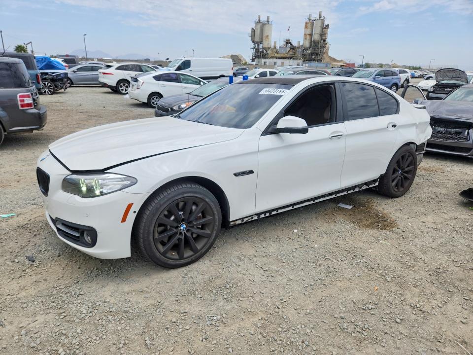 2016 BMW VIN WBA5B1C51GG129280 COPART salvage auction — REAR END, Ca - Salvage Certificate, sold $200 on 2026-07-28 (photo 1)