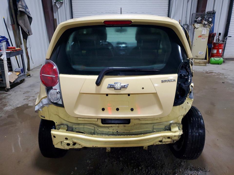 2014 Chevrolet Spark VIN KL8CB6S97EC578309 COPART salvage auction — REAR END, Pa - Certificate Of Salvage, sold $1,150 on 2026-07-15 (photo 6)