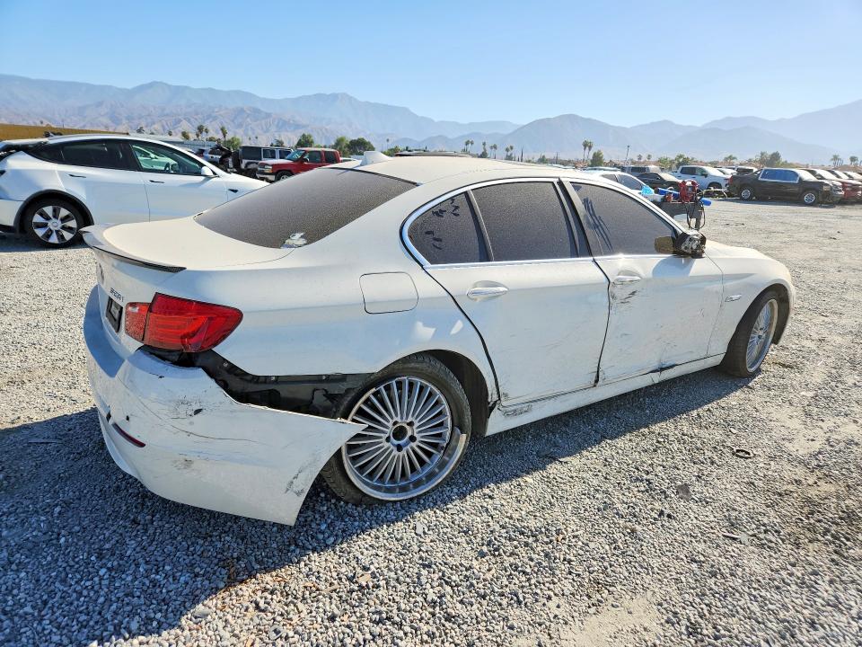 2011 BMW 5er VIN WBAFR1C54BC742655 COPART salvage auction — SIDE, Ca - Salvage Certificate, sold $625 on 2026-07-22 (photo 3)
