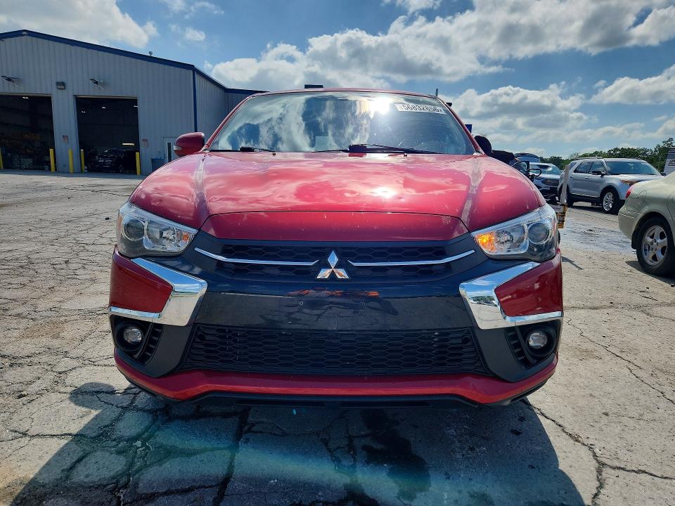 2018 Mitsubishi Outlander VIN JA4AR3AU3JZ013474 COPART salvage auction — HAIL, MO - SALVAGE CERTIFICATE OF TITLE, sold $3,200 on 2026-07-29 (photo 5)