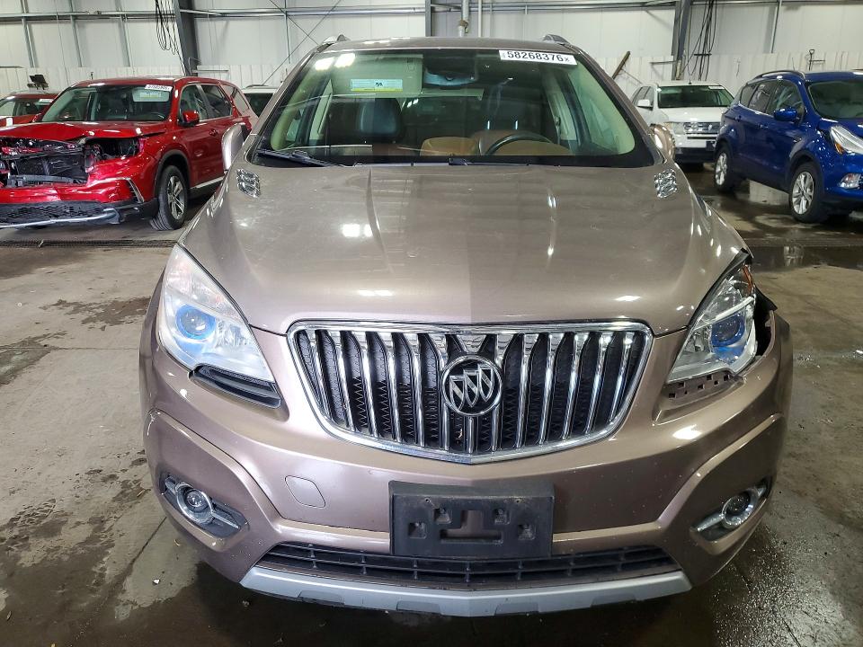 2015 Buick . VIN KL4CJCSB9FB160413 COPART salvage auction — FRONT END, MN - CERT OF TITLE-PRIOR SALVAGE, sold $250 on 2026-07-28 (photo 5)