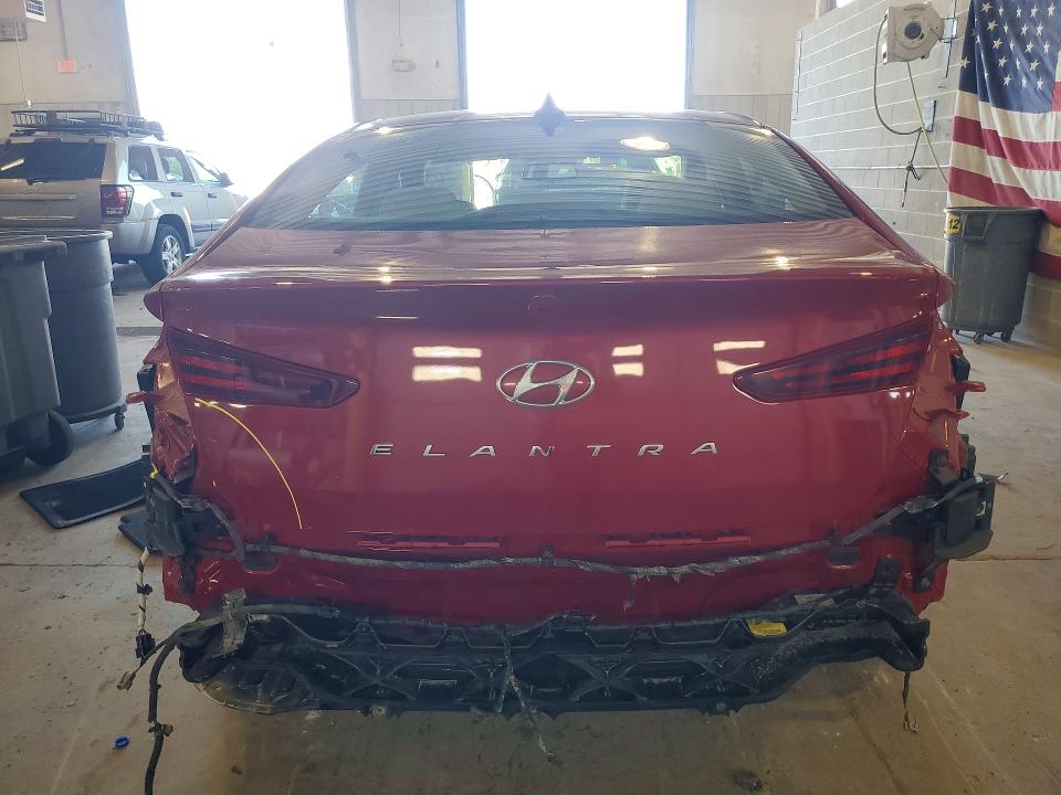 2019 Hyundai VIN KMHD84LF1KU770460 COPART salvage auction — REAR END, Id - Salvage Certificate Of Title, sold $3,050 on 2026-07-07 (photo 6)