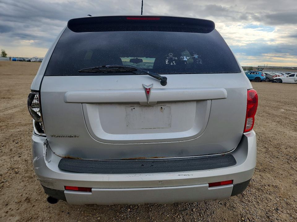 2009 Pontiac Torrent VIN 2CKDL33F296244773 COPART salvage auction — REAR END, AB - BOS - SALVAGE, sold $425 on 2026-07-02 (photo 6)