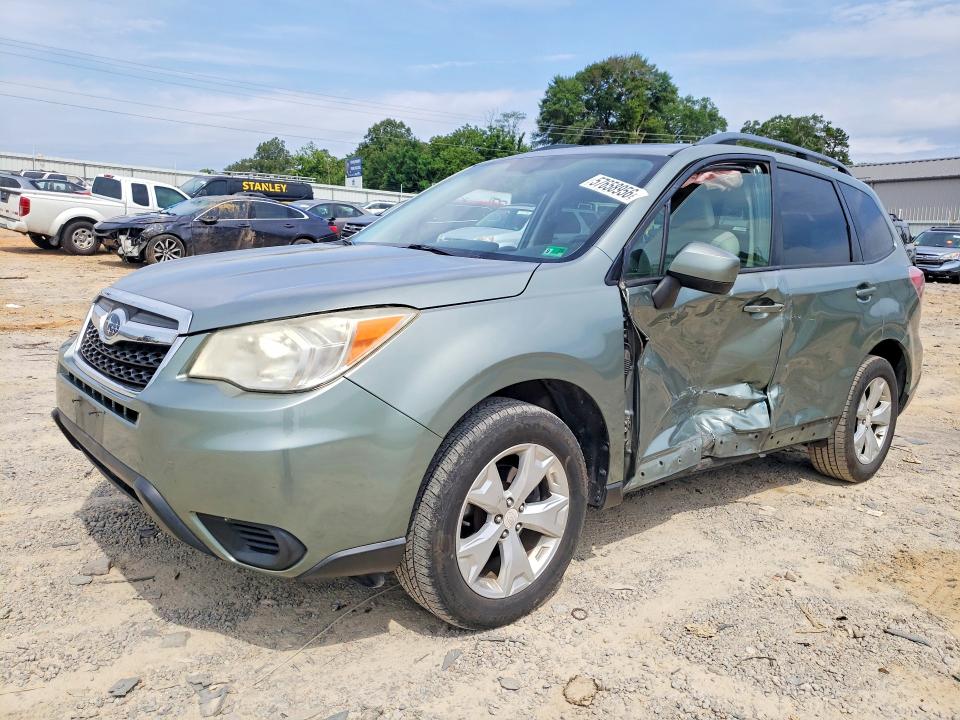 2014 Subaru Forester VIN JF2SJAGC2EH549950 COPART salvage auction — SIDE, Va - Cert Of Title - Salvage, sold $325 on 2026-07-10 (photo 1)