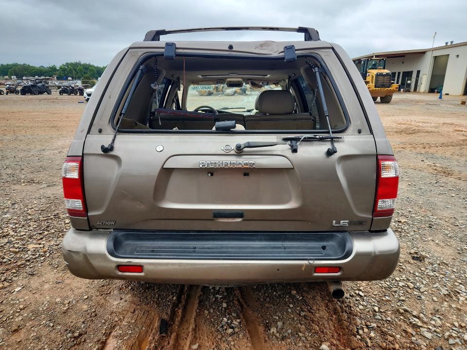 2001 Nissan Pathfinder VIN JN8DR09XX1W576298 COPART salvage auction — FRONT END, Al - Cert Of Title-Salvage Title, sold $150 on 2026-07-08 (photo 6)