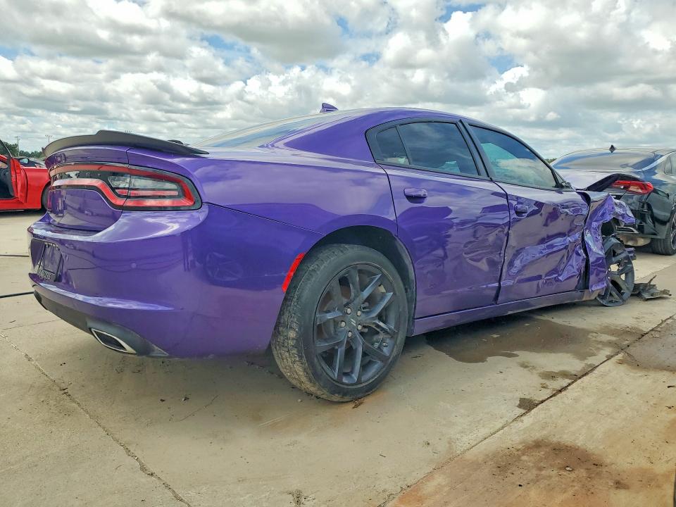 2023 Dodge Charger VIN 2C3CDXBG7PH618656 COPART salvage auction — FRONT END, Tx - Certificate Of Title, sold $1,200 on 2026-07-09 (photo 3)