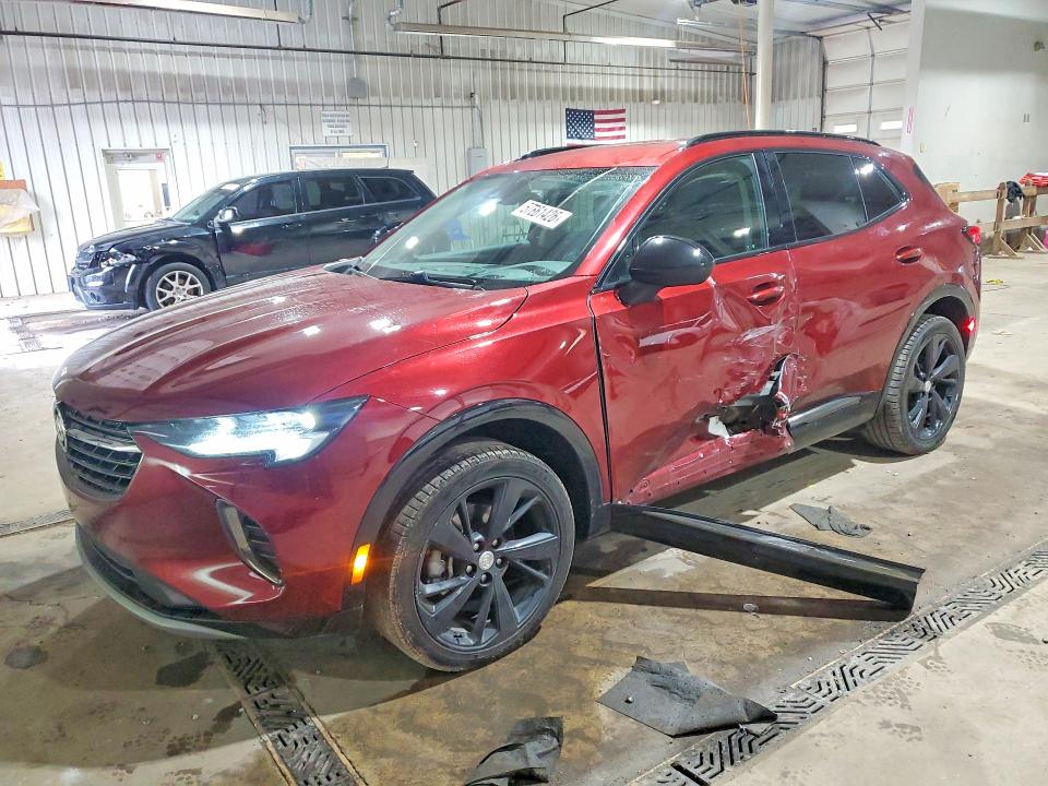 2021 Buick Envision VIN LRBFZMR43MD070585 COPART salvage auction — SIDE, Pa - Certificate Of Salvage, sold $6,700 on 2026-07-20 (photo 1)