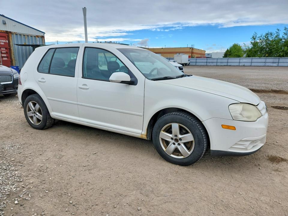 2009 Volkswagen Golf VIN 9BWEL41J594019859 COPART salvage auction — MINOR DENT/SCRATCHES, ON - PERMIT NO BRAND - UNFIT, sold $300 on 2026-07-08 (photo 4)