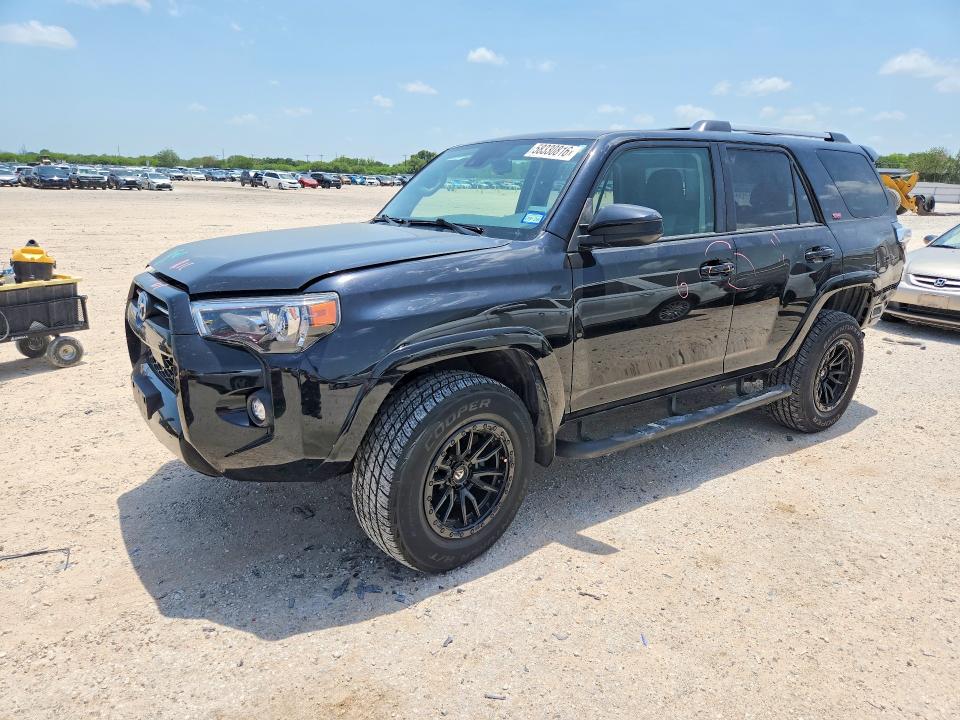 2021 Toyota 4runner VIN JTEMU5JR7M5857145 — COPART salvage auction photo