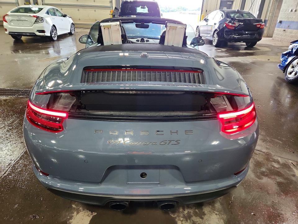 2018 Porsche 911 VIN WP0CB2A9XJS147691 COPART salvage auction — FRONT END, Mn - Cert Of Title-Salvage, sold $46,250 on 2026-07-28 (photo 6)