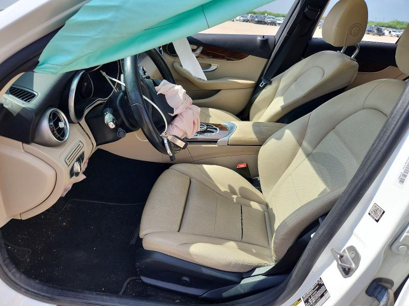2017 Mercedes-benz C class VIN 55SWF4JB5HU189451 COPART salvage auction — FRONT END, Tx - Certificate Of Title, sold $3,000 on 2026-07-09 (photo 7)