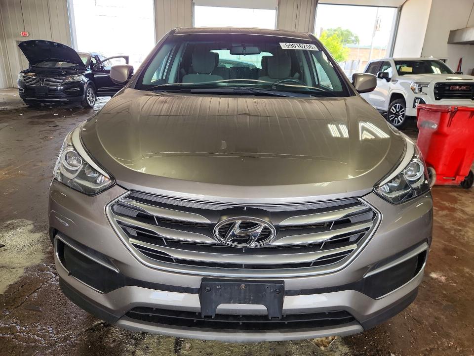 2018 Hyundai Santa fe VIN 5XYZT3LB6JG556547 COPART salvage auction — NORMAL WEAR, Il - Certificate Of Title (P), sold $4,400 on 2026-07-29 (photo 5)