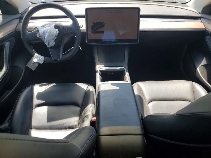 2023 Tesla Model 3 VIN 5YJ3E1EAXPF616161 COPART salvage auction — FRONT END, IN - CERT OF TITLE-SALVAGE TITLE, sold $5,300 on 2026-07-16 (photo 8)