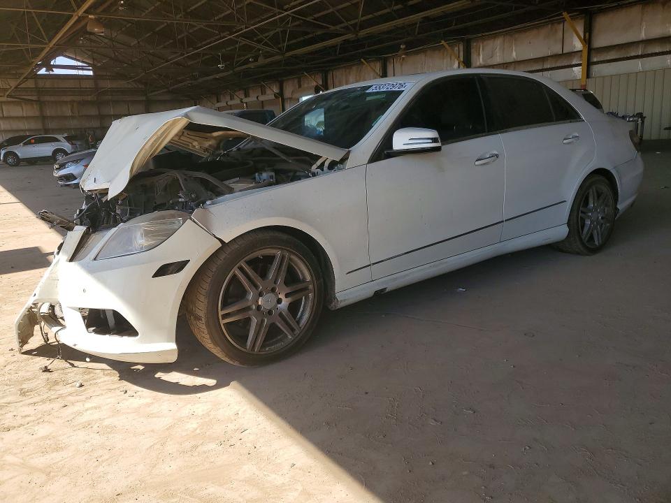 2010 Mercedes-benz E-class VIN WDDHF5GB0AA112191 COPART salvage auction — FRONT END, Az - Certificate Of Title, sold $500 on 2026-07-29 (photo 1)