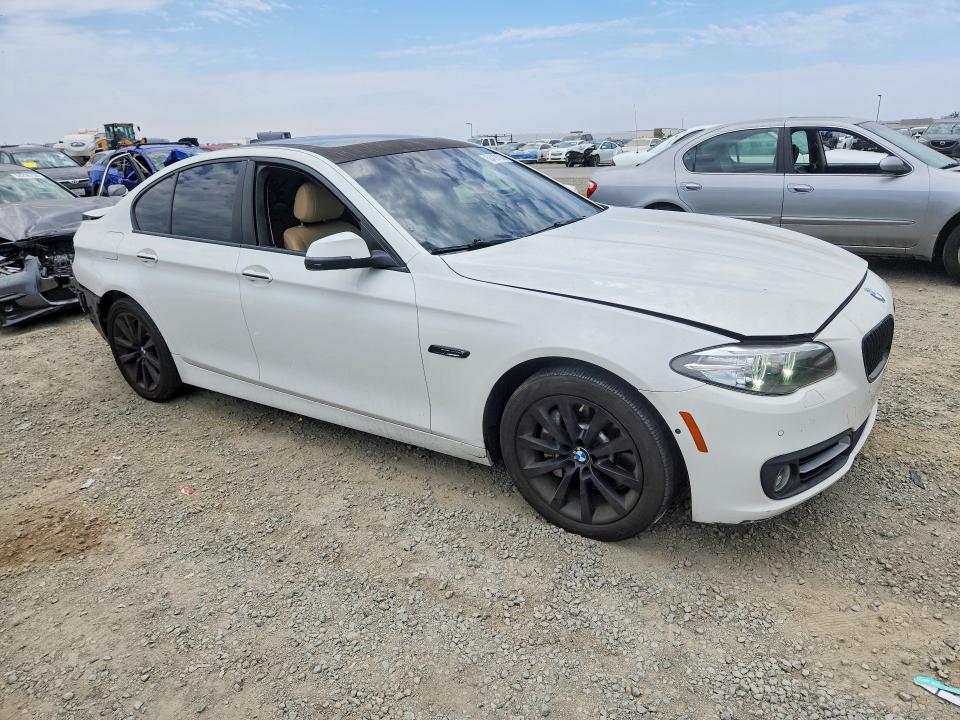 2016 BMW VIN WBA5B1C51GG129280 COPART salvage auction — REAR END, Ca - Salvage Certificate, sold $200 on 2026-07-28 (photo 4)